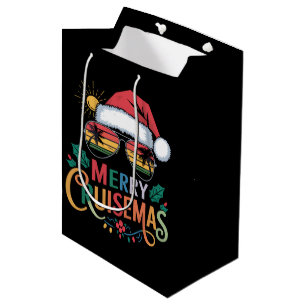 Frohe Cruisemas 2024 Weihnachten Santa Rentier Mittlere Geschenktüte