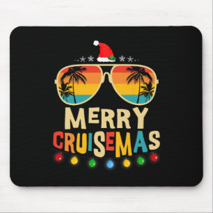 Frohe Cruisemas 2025 Weihnachten Santa Rentier Kre Mousepad