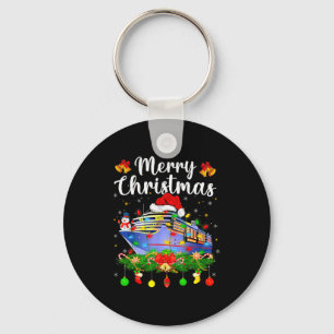 Frohe Cruisemas Weihnachtsbeleuchtung Weihnachtsma Schlüsselanhänger