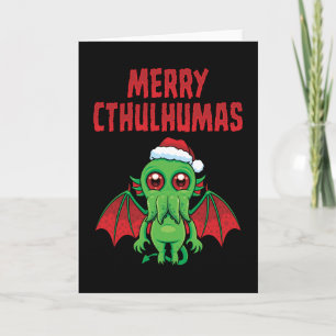 Frohe Cthulhu-Weihnachten Karte