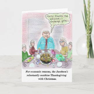 Frohe Danksagungen! Feiertagskarte