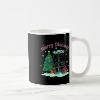 Frohe Discmas Disc Golf Korb Weihnachtsbaum Kaffeetasse
