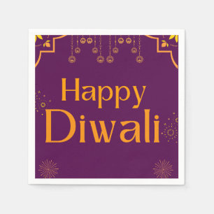 Frohe Diwali-Party Serviette