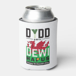Frohe Dydd Gŵyl Dewi Happy St Davids Day 6 Dosenkühler
