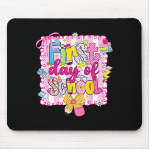 Frohe Einschulung Bleistift Bo Mousepad
