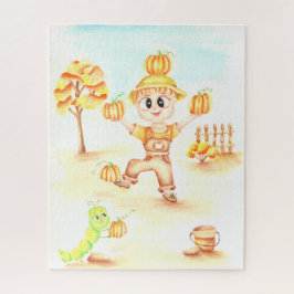 Frohe Ernte kleiner Ingwerjunge Puzzle