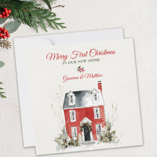 Frohe erste Weihnachten in unserem neuen Zuhause W