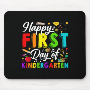 Frohe Erster Tag im Kindergarten Zurück zur Schule Mousepad