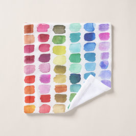 Frohe Farbpalette - Sommer Badhandtuch Set