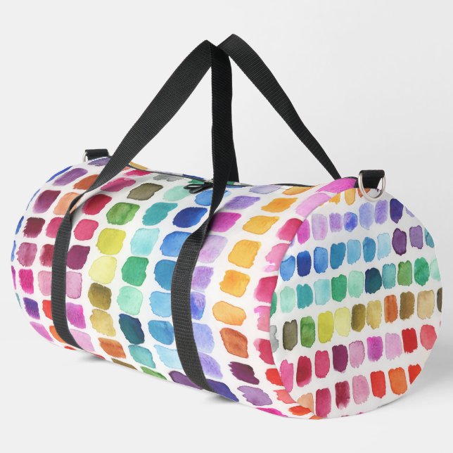 Frohe Farbpalette - Sommer Duffle Bag (Linke Ecke)