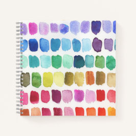 Frohe Farbpalette - Sommer Notizbuch