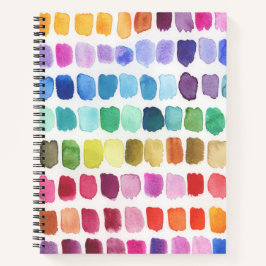 Frohe Farbpalette - Sommer Notizbuch