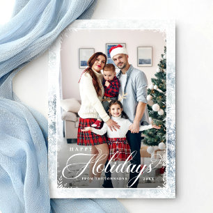 Frohe Feiertage Blaue Weihnachten