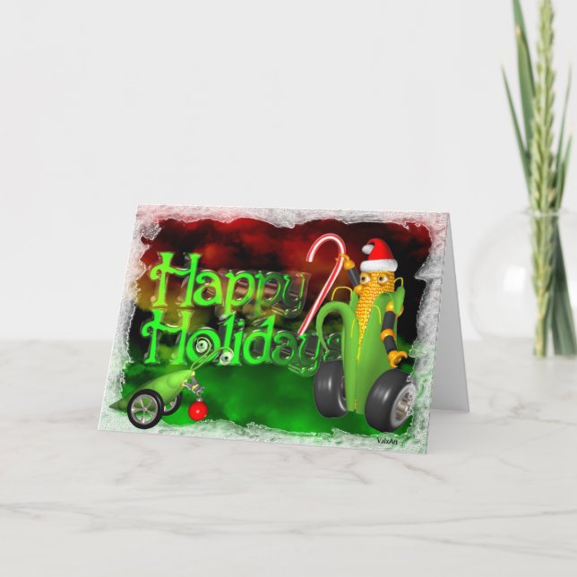 Frohe Feiertage durch Valxart Feiertagskarte (Vorderseite)