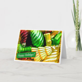 Frohe Feiertage Entwurf 3 Feiertagskarte