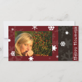 Frohe Feiertage! Feiertagskarte