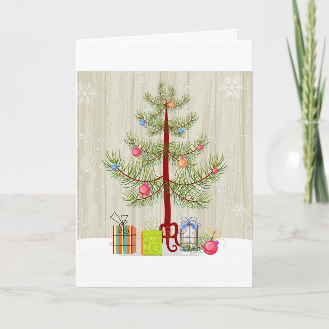 Frohe Feiertage Feiertagskarte (Vorderseite)