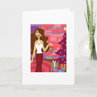 Frohe Feiertage Feiertagskarte