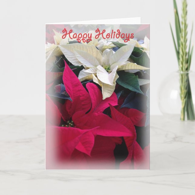 Frohe Feiertage Feiertagskarte (Vorderseite)