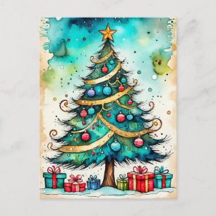 Frohe Feiertage - Frohe Weihnachten, Alle Postkarte