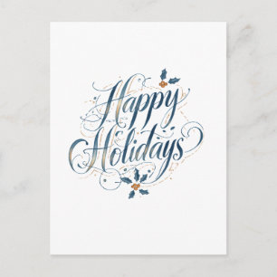 Frohe Feiertage, Fröhliche Weihnachten, Familie, N Feiertagspostkarte