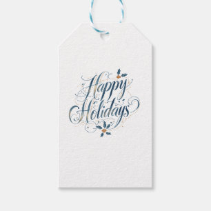 Frohe Feiertage, Fröhliche Weihnachten, Familie, N Geschenkanhänger