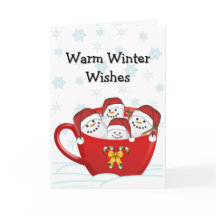 Frohe Feiertage Marshmallow-Familie