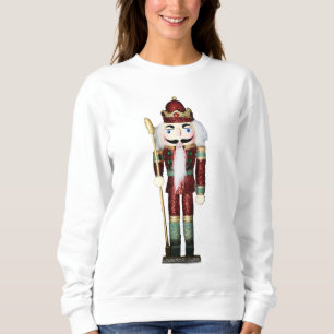 Frohe Feiertage Nussknacker-Weihnachten Sweatshirt