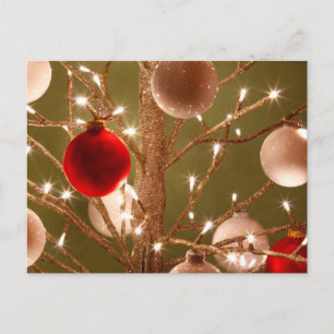 Frohe Feiertage - Weihnachtsdekorationen Feiertagspostkarte