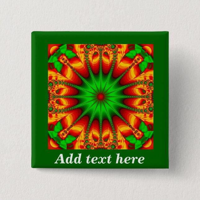 Frohe Festtage_ Button (Vorderseite)