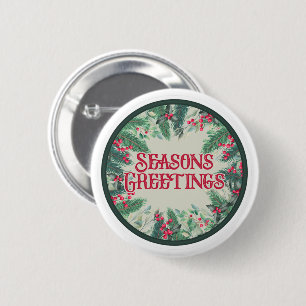 Frohe Festtage Button