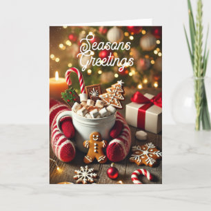 Frohe Festtage Card Feiertagskarte