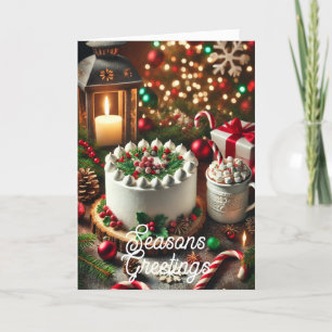 Frohe Festtage Card Feiertagskarte