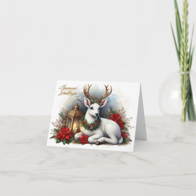 Frohe Festtage Card Feiertagskarte (Vorderseite)