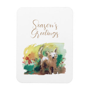 Frohe Festtage Card Magnet