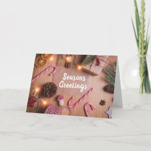 *FROHE FESTTAGE* FÜR JEDEN IN DIESEM JAHR! FEIERTA FEIERTAGSKARTE