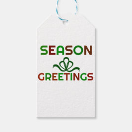 Frohe Festtage Geschenkanhänger