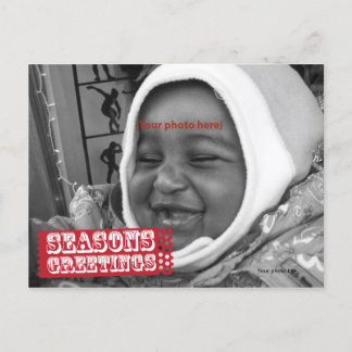 Frohe Festtage Postkarte