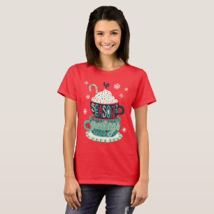 Frohe Festtage Weihnachtsfest T-Shirt