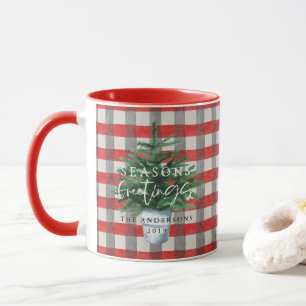 Frohe Festtage Weihnachtsgeschenk Tasse