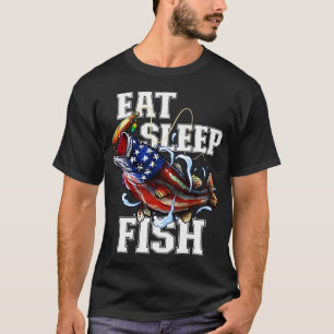 Frohe Fisch-Weihnachten Fischangeln Weihnachten PJ T-Shirt