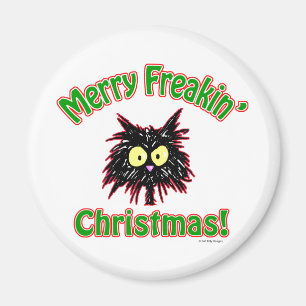 Frohe Freakin Weihnachten Magnet