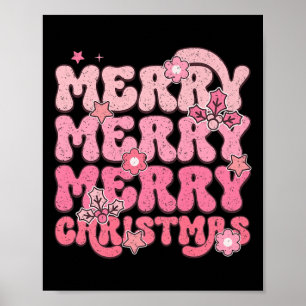Frohe frohe Weihnachtsfeier Poster
