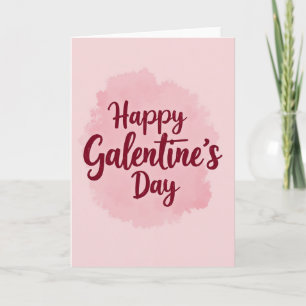 Frohe Galentines Day Freunde Karte