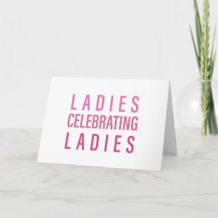 Frohe Galentine's Day Karte