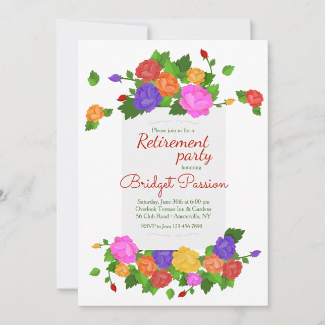 Frohe Gelegenheits-Einladung Einladung (Vorderseite)