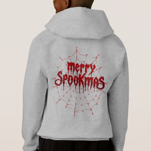 Frohe Gothmas-Spookmas Hoodie (Rückseite)