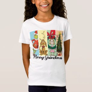 Frohe Grinchmas-Feiertagskollage T-Shirt