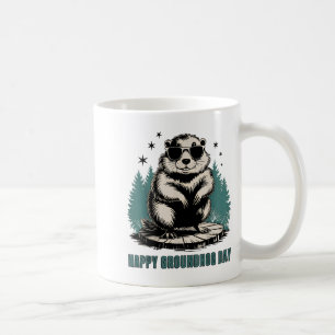 Frohe Groundhog Day Und Ja Es Ist Mein Geburtstag  Kaffeetasse