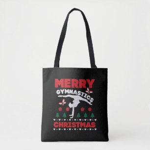 Frohe Gymnastik Weihnachten Ugly T - Shirt